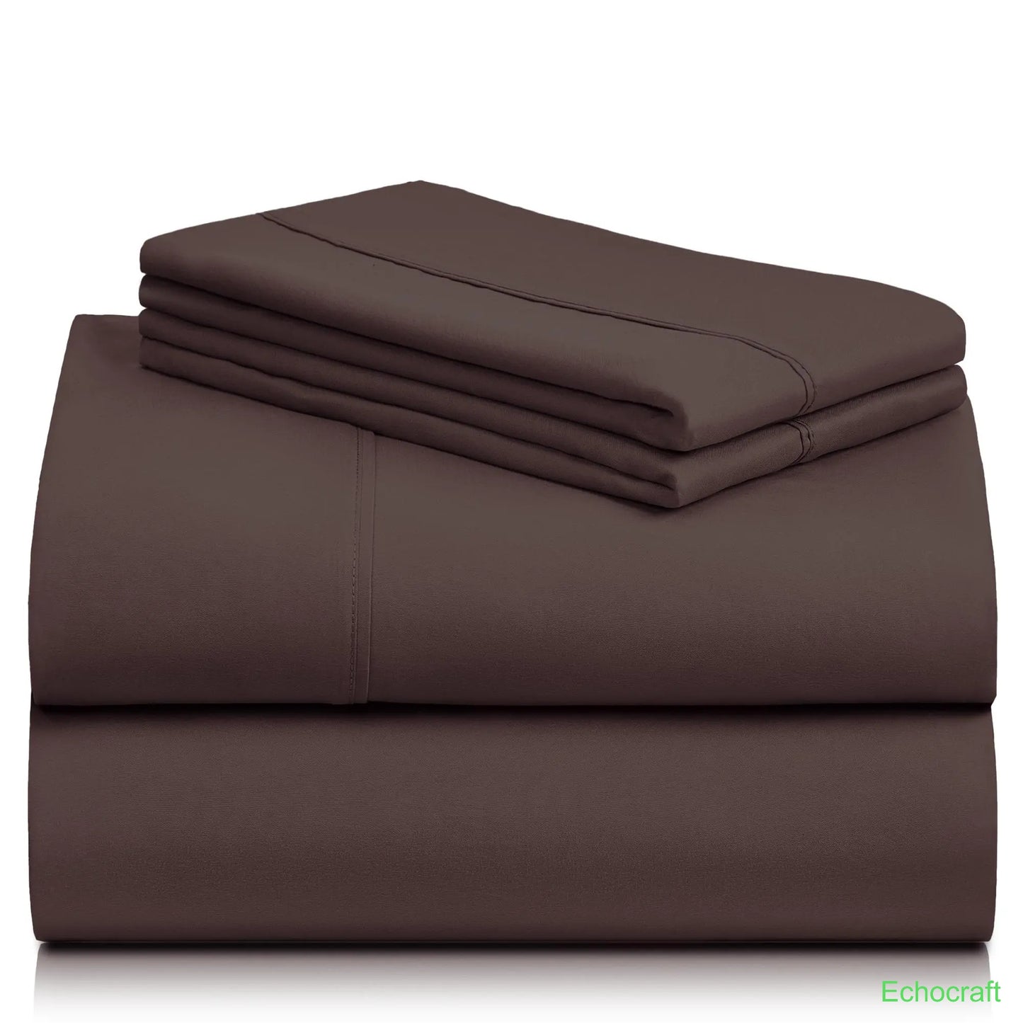 4-Piece Cooling Microfiber Bed Sheet Set